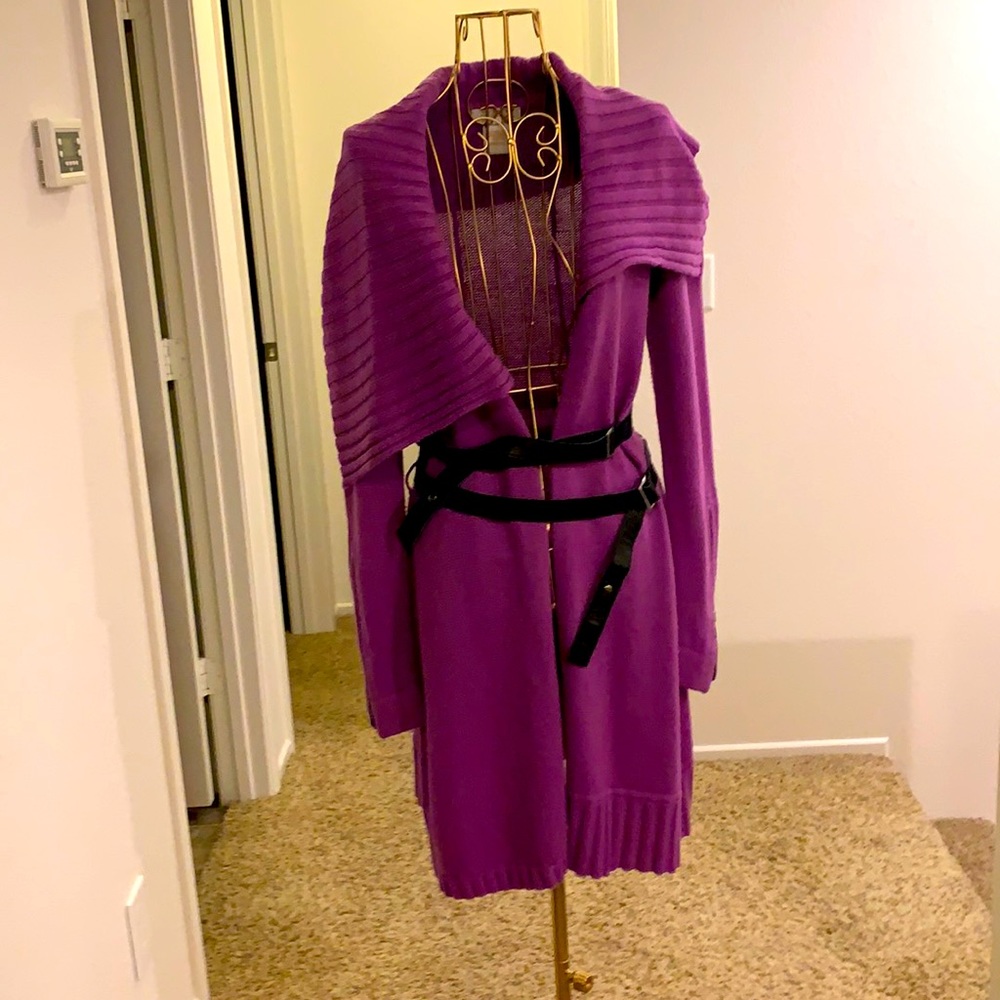 LaRok asymmetrical cardigan